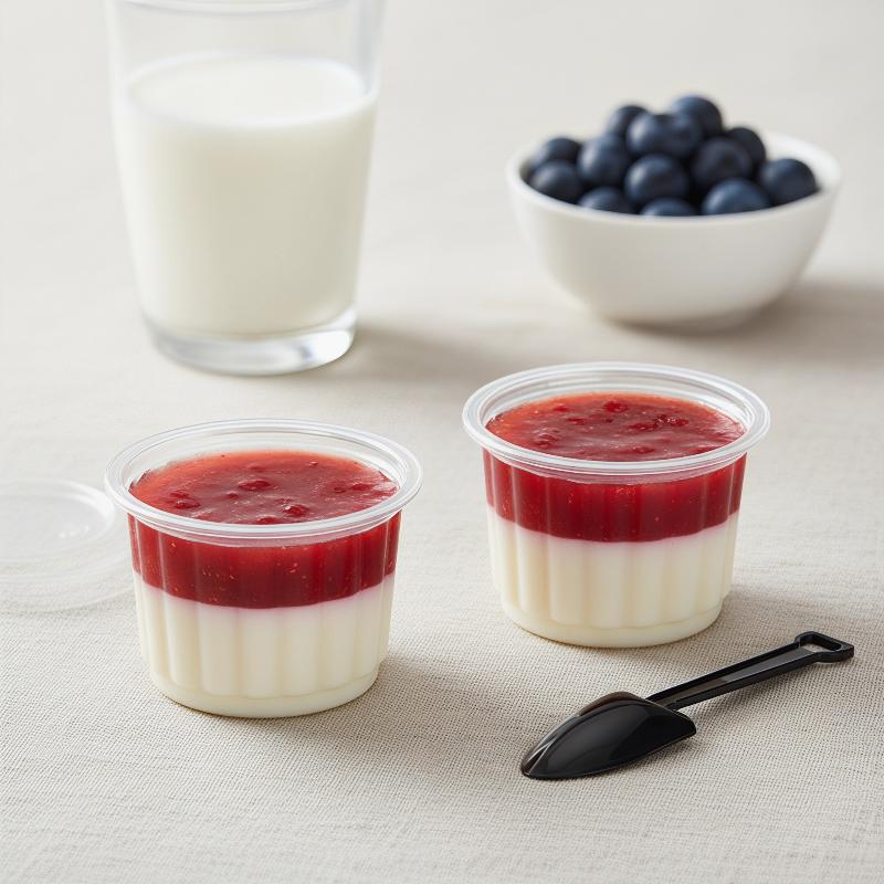 50Pcs Disposable Yogurt Cup Wi - огляд і ціна Sauce Dipping Cup