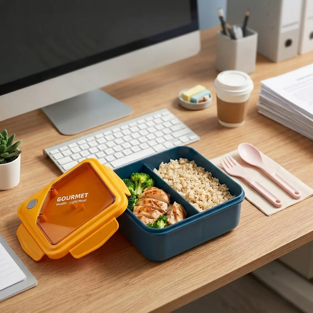 Microwavable Plastic Bento Lun - огляд і ціна Meal Prep Or Prep Meal