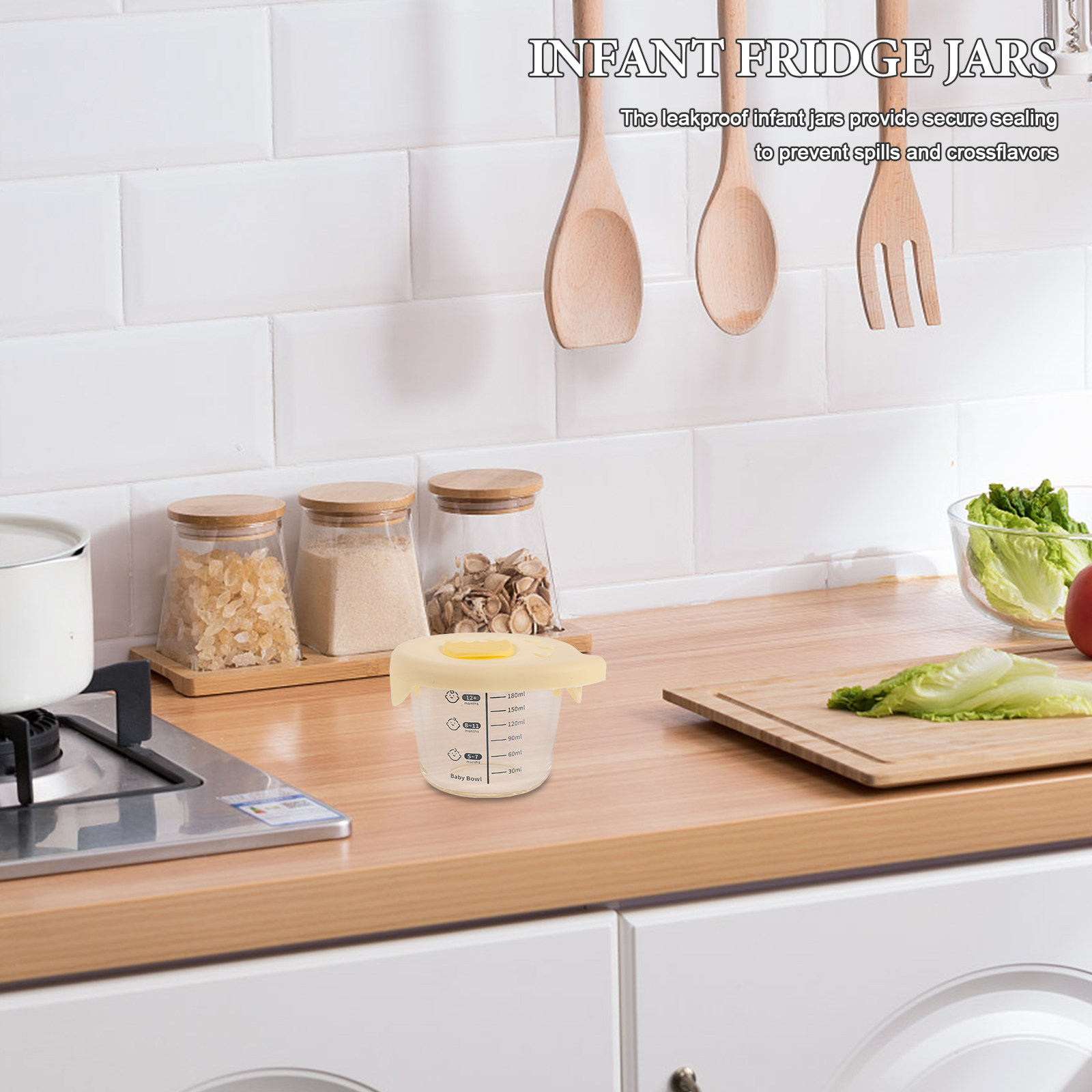 2Pcs Baby Food Storage Bowls G - огляд і ціна Meal Prep Bowl