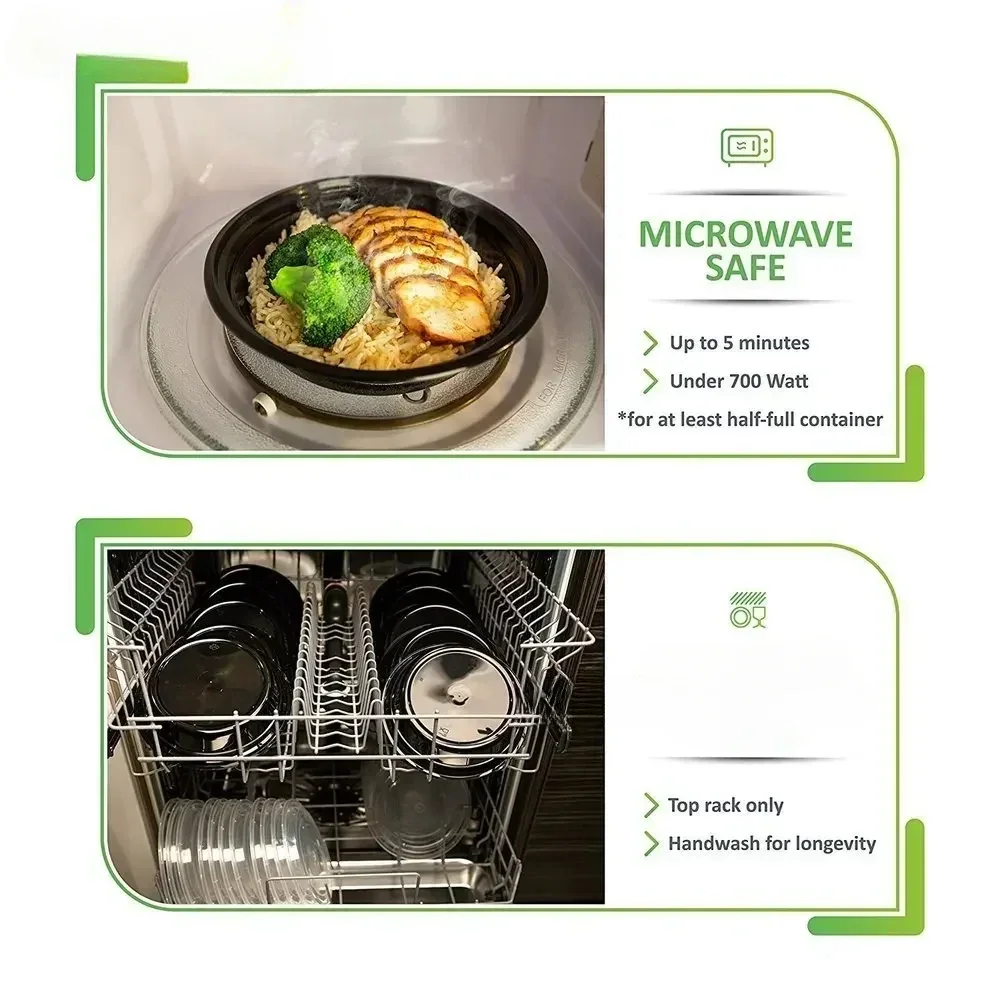Meal Prep Containers Plastic F - огляд і ціна Meal Prep Kitchen