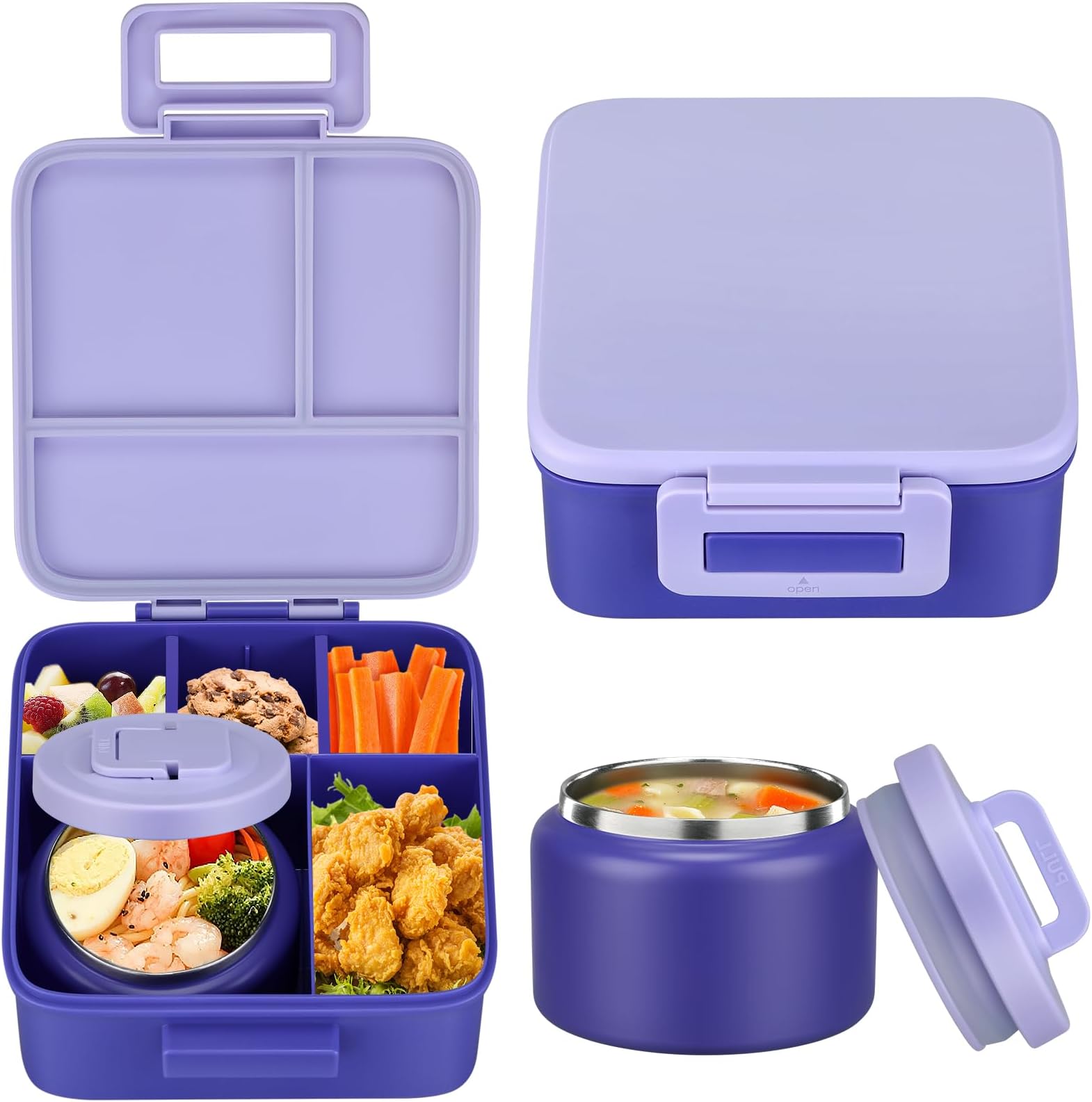 1 Set Bento Lunch Box for Kids - огляд і ціна Meal Prep Bowl