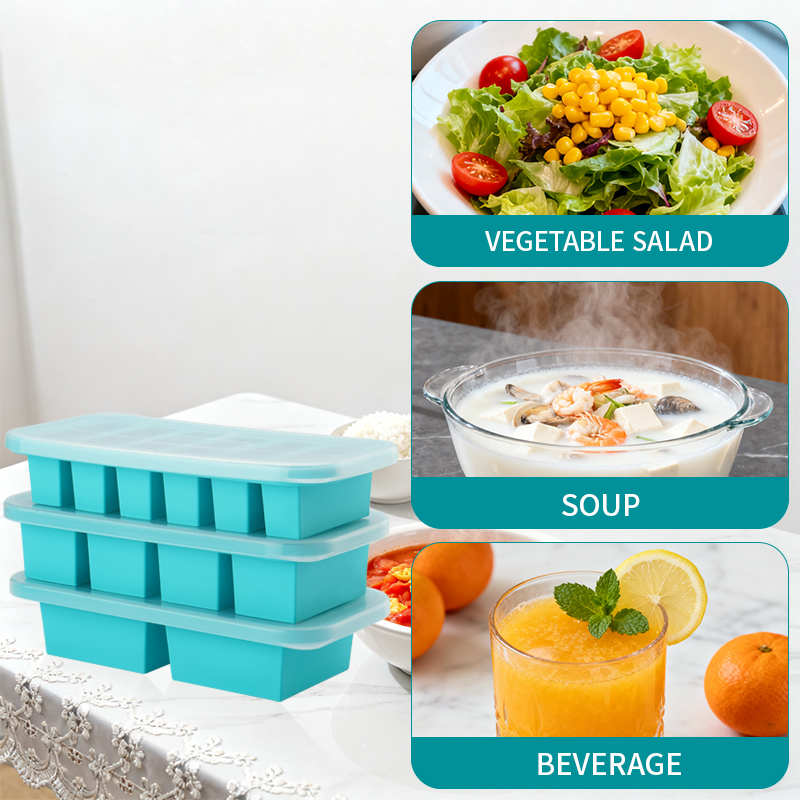 2 or 3-piece Silicone Freezer  - огляд і ціна Meal Prep Or Prep Meal
