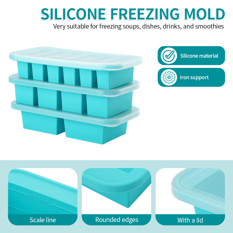 2 or 3-piece Silicone Freezer  - огляд і ціна Meal Prep Or Prep Meal