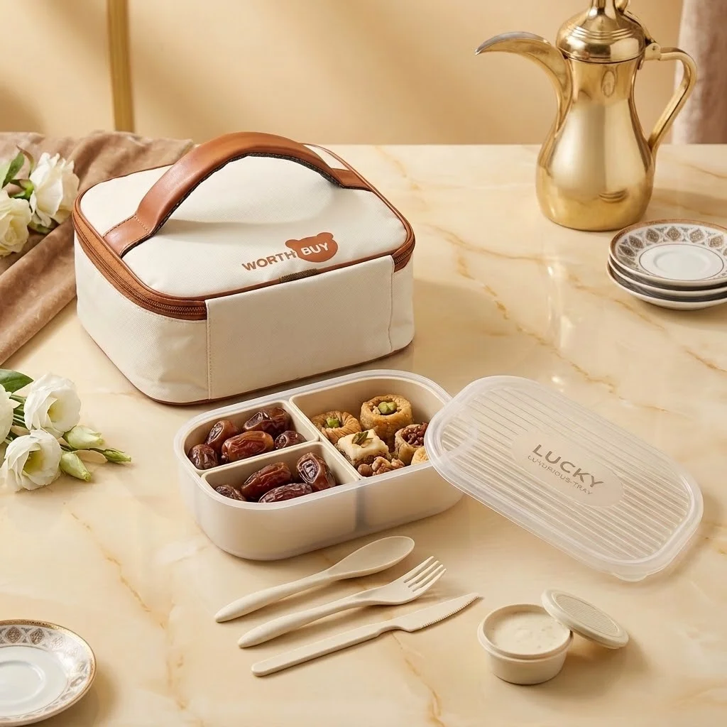 3 Compartment Plastic Bento Lu - огляд і ціна Meal Prep Or Prep Meal