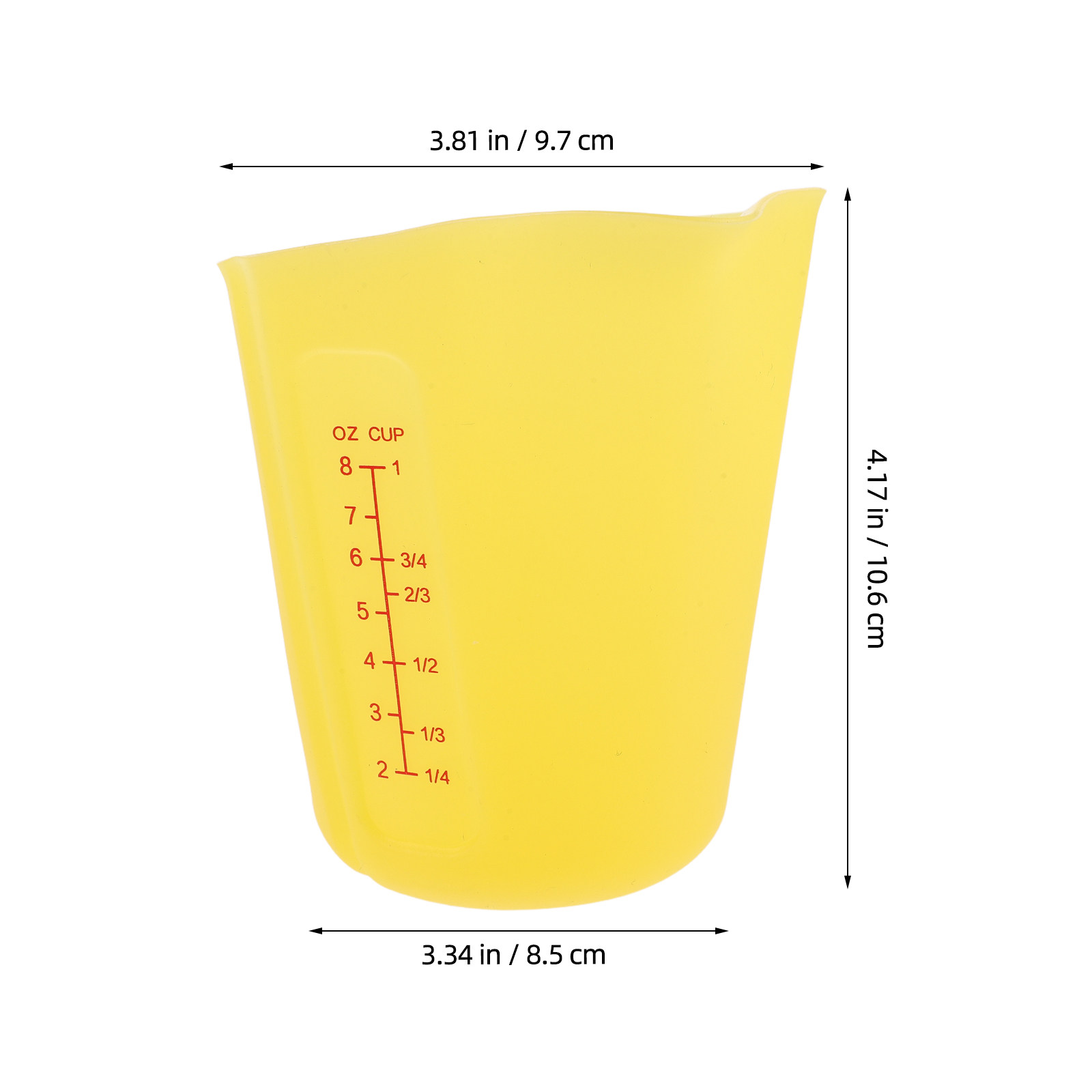 3Pcs Foldable Silicone Measuri - огляд і ціна Meal Prep Kitchen