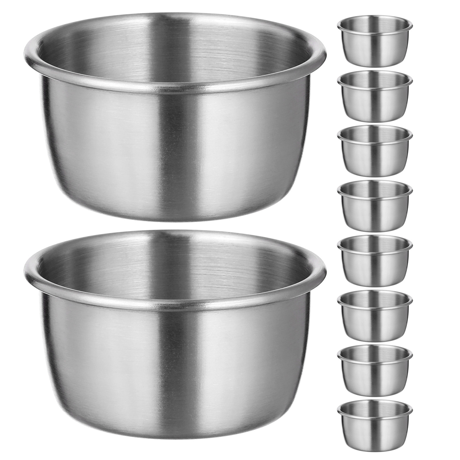 10Pcs Stainless Steel Sauce Cu - огляд і ціна Sauce Dipping Cup