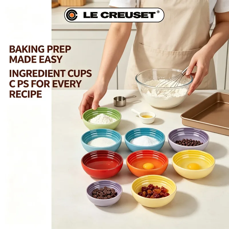 Le Creuset Mini Pinch Bowl Set - огляд і ціна Meal Prep Kitchen