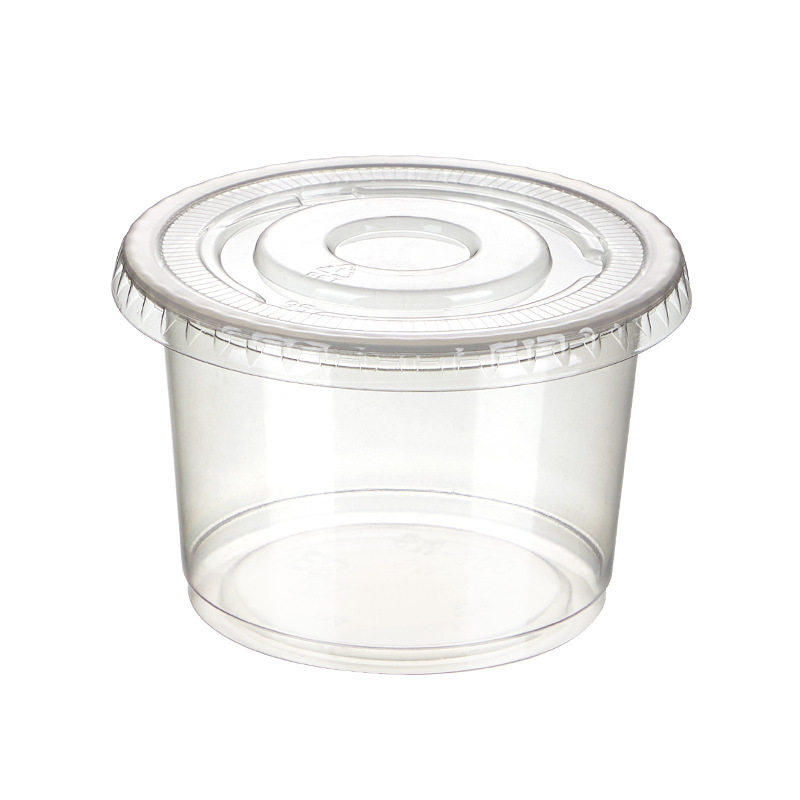 8/10OZ Plastic Parfait Cups wi - огляд і ціна Sauce Dipping Cup