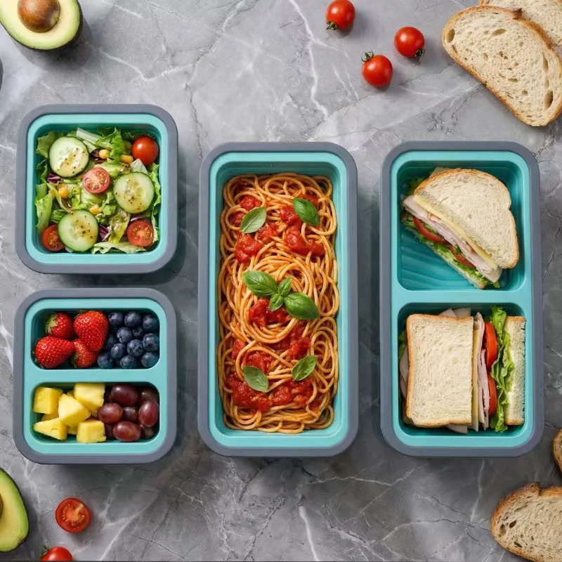 Freezer Tray with Lid 2 pcs Si - огляд і ціна Meal Prep Template