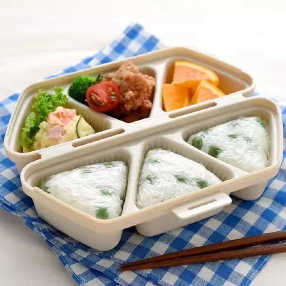 6-Cavity Triangle Onigiri Mold - огляд і ціна Meal Prep With Rice